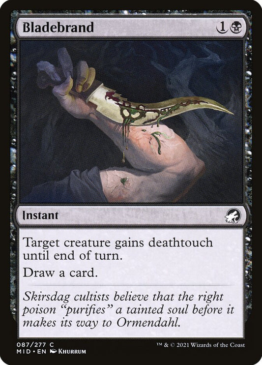 MTG Card Title: Bladebrand MID/87