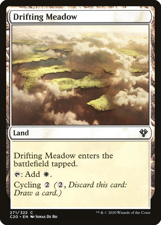 MTG Card Title: Drifting Meadow C20/271