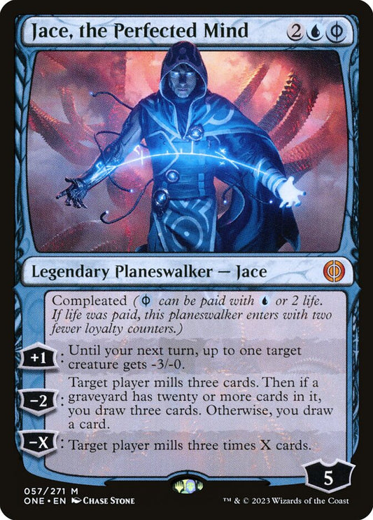 MTG Card Title: Jace, the Perfected Mind ONE/57