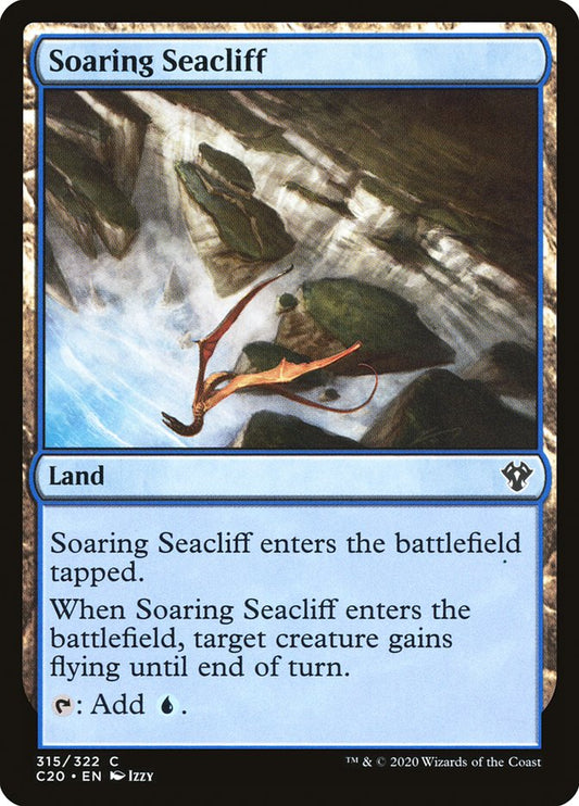 MTG Card Title: Soaring Seacliff C20/315