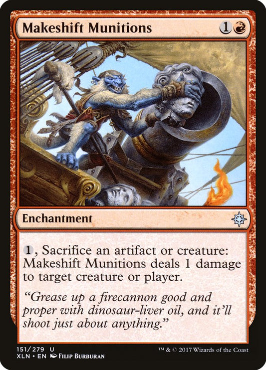 MTG Card Title: Makeshift Munitions XLN/151