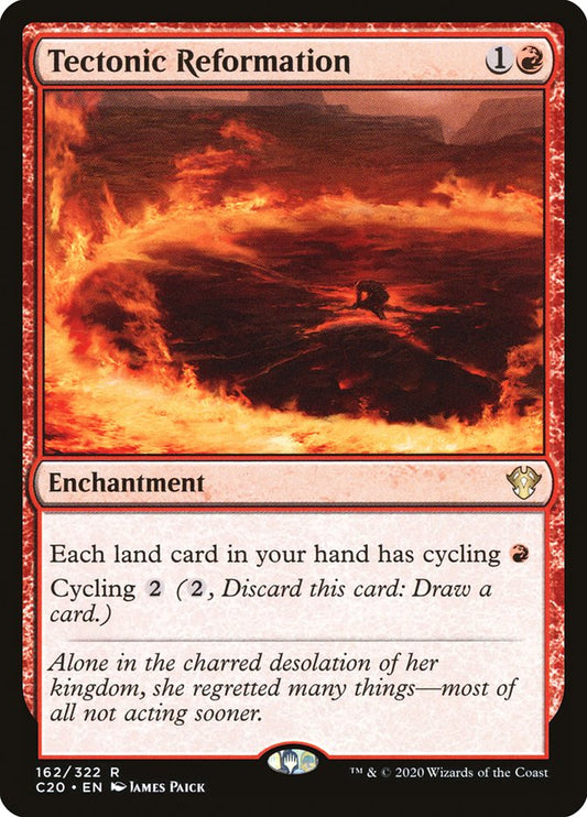 MTG Card Title: Tectonic Reformation C20/162