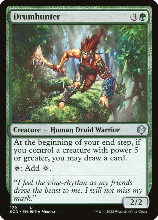 MTG Card Title: Drumhunter SCD/179