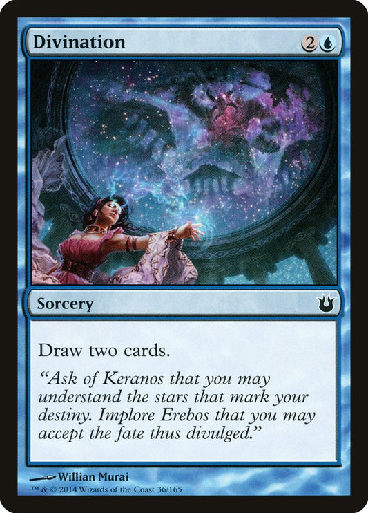 MTG Card Title: Divination BNG/36
