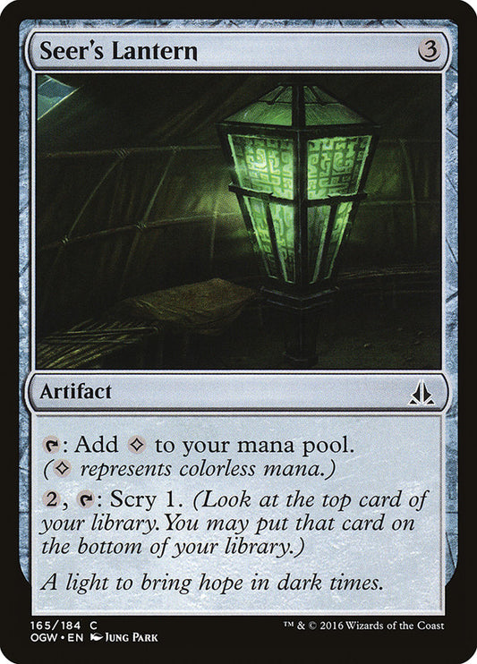 MTG Card Title: Seer's Lantern OGW/165