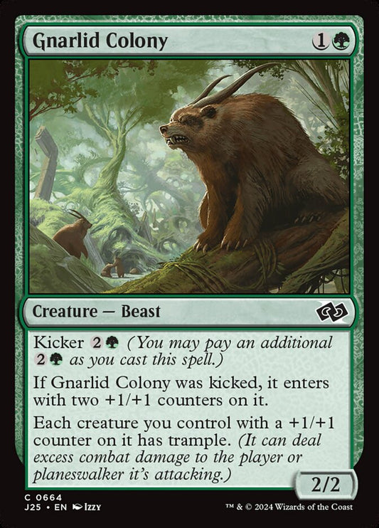 MTG Card Title: Gnarlid Colony J25/664