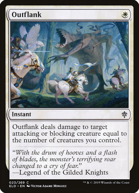 MTG Card Title: Outflank ELD/23