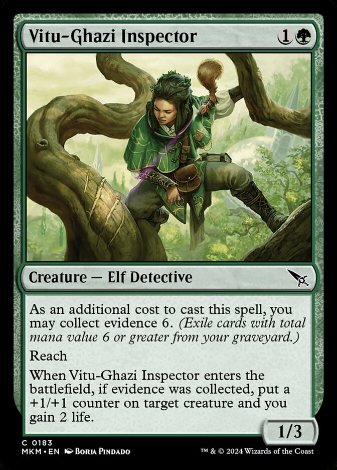 MTG Card Title: Vitu-Ghazi Inspector MKM/183