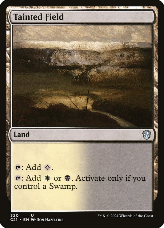 MTG Card Title: Tainted Field C21/320
