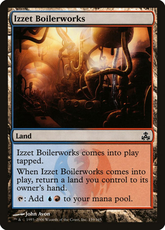 MTG Card Title: Izzet Boilerworks GPT/159