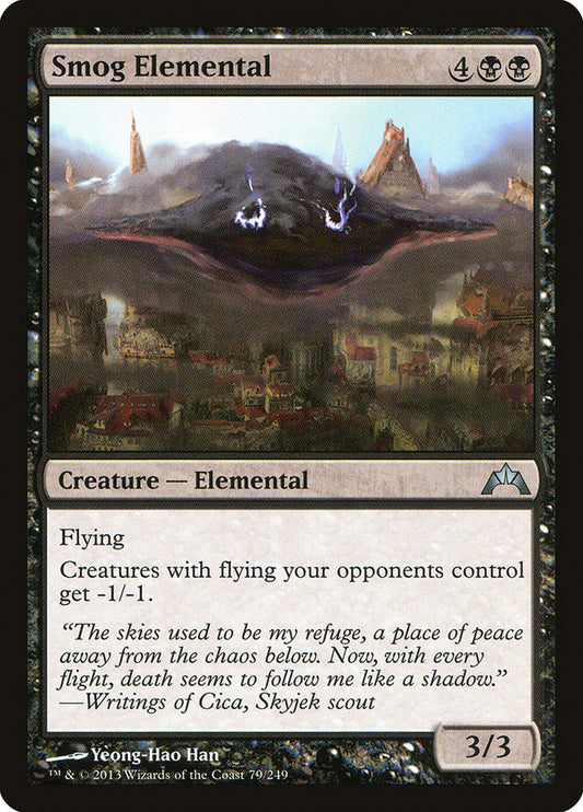 MTG Card Title: Smog Elemental GTC/79