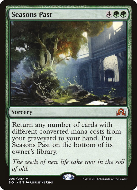 MTG Card Title: Seasons Past SOI/226