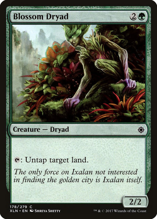 MTG Card Title: Blossom Dryad XLN/178