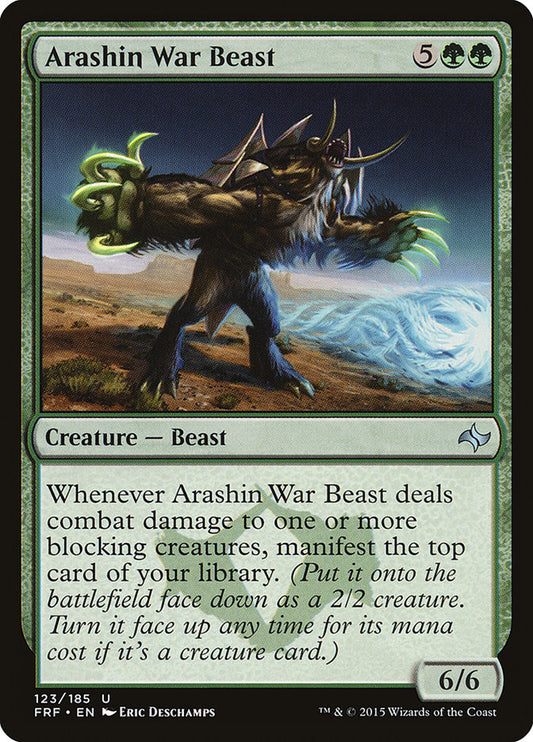MTG Card Title: Arashin War Beast FRF/123