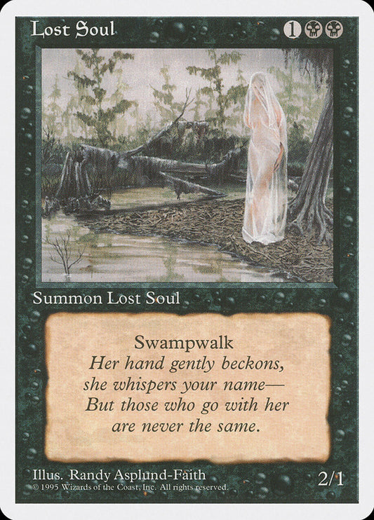 MTG Card Title: Lost Soul 4ED/145