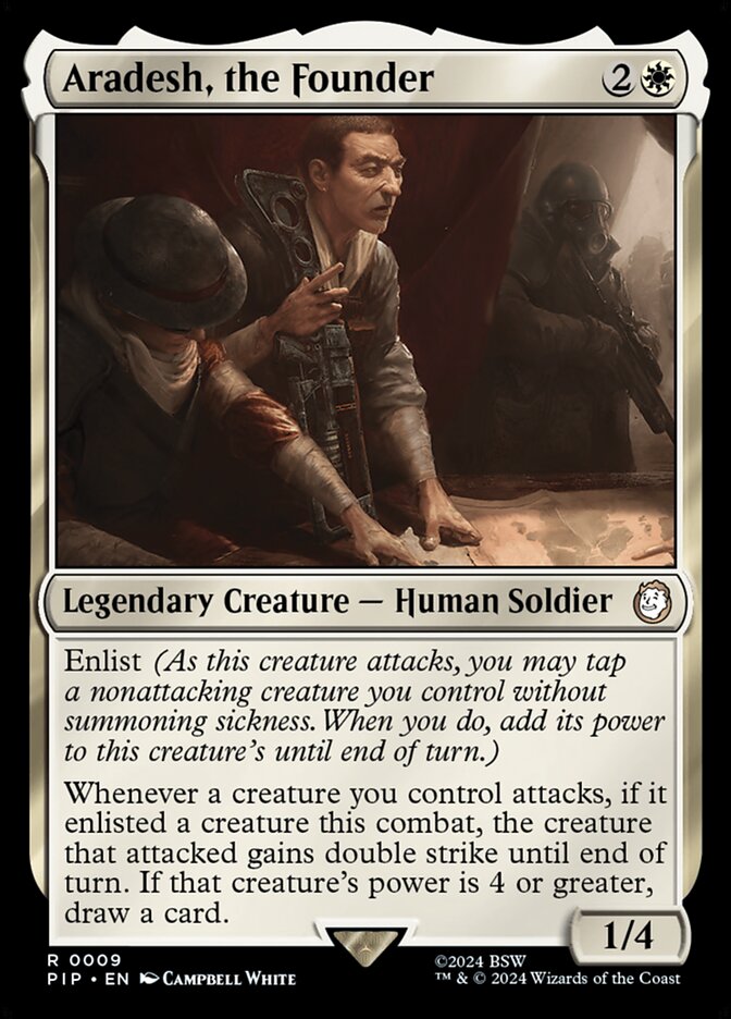 MTG Card Title: Aradesh, the Founder PIP/9