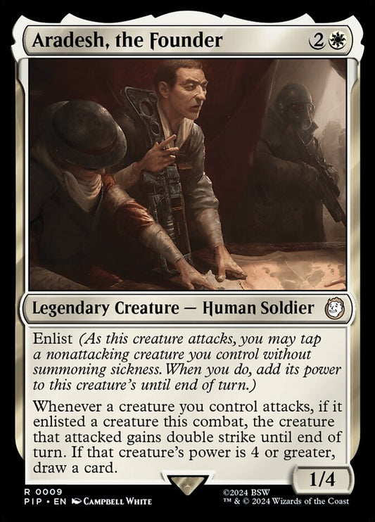 MTG Card Title: Aradesh, the Founder PIP/9
