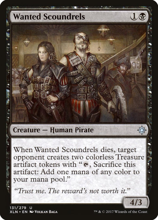 MTG Card Title: Wanted Scoundrels XLN/131