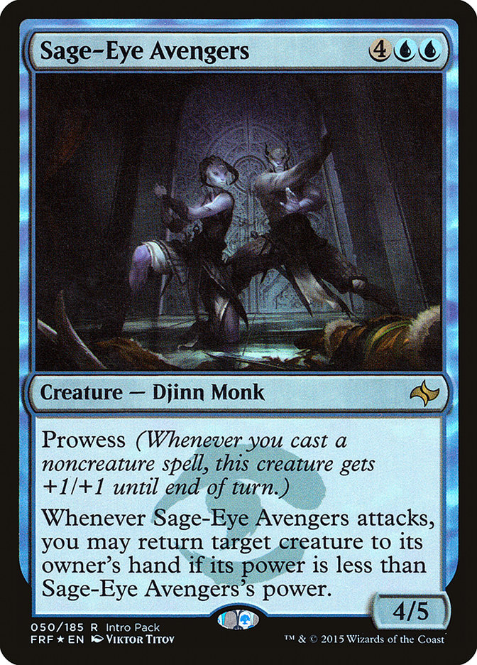 MTG Card Title: Sage-Eye Avengers PFRF/50