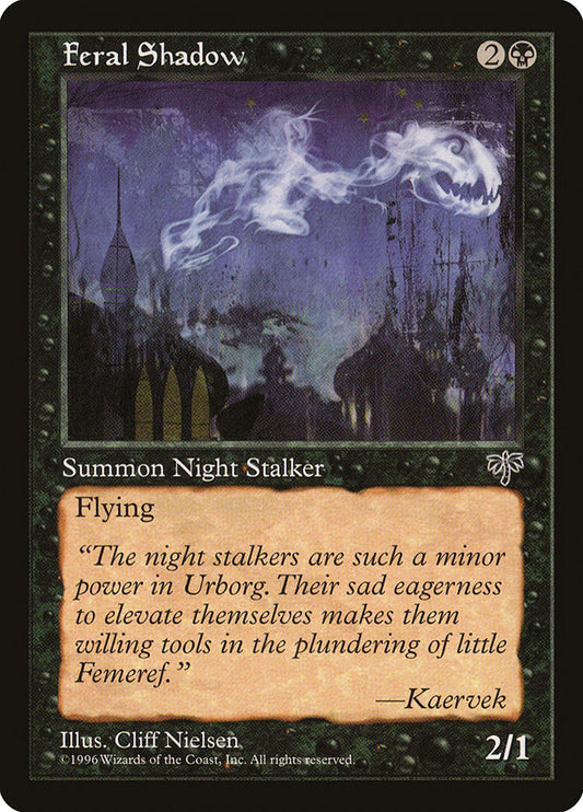 MTG Card Title: Feral Shadow MIR/122