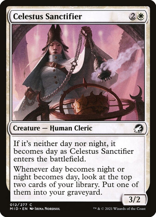 MTG Card Title: Celestus Sanctifier MID/12
