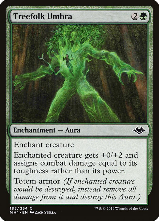 MTG Card Title: Treefolk Umbra MH1/185