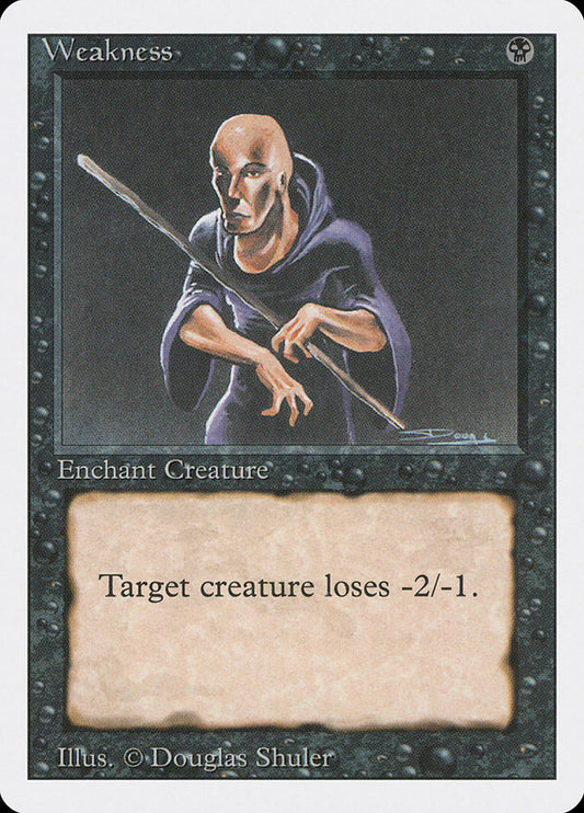 MTG Card Title: Weakness 3ED/136
