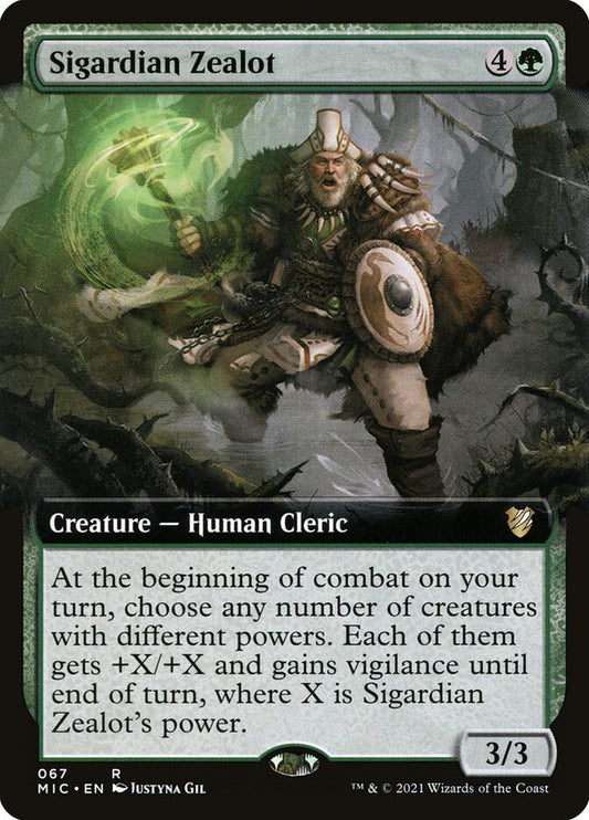 MTG Card Title: Sigardian Zealot MIC/67