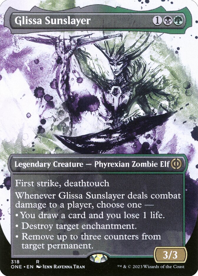 MTG Card Title: Glissa Sunslayer ONE/318