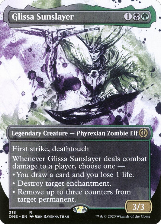 MTG Card Title: Glissa Sunslayer ONE/318