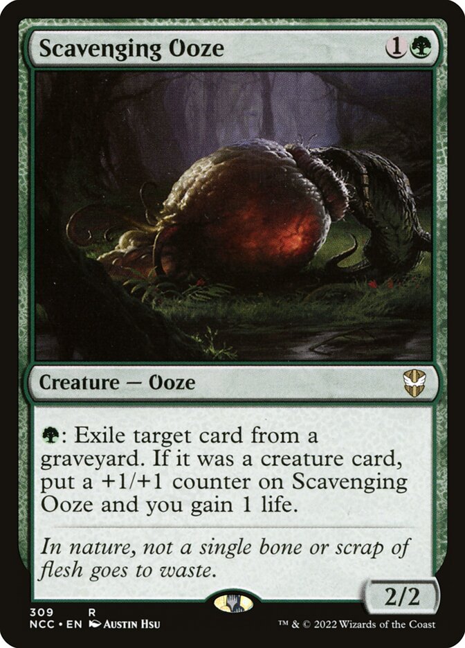 MTG Card Title: Scavenging Ooze NCC/309