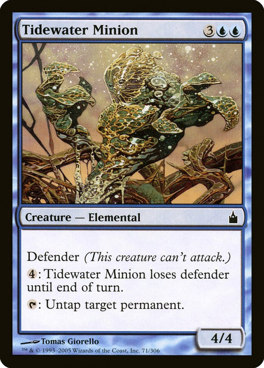 MTG Card Title: Tidewater Minion RAV/71