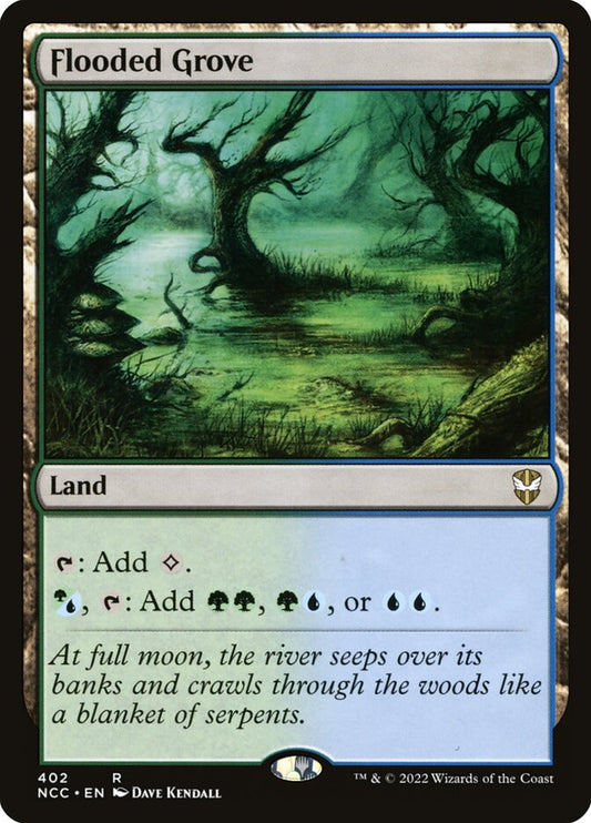 MTG Card Title: Flooded Grove NCC/402