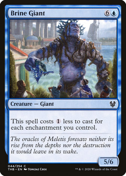 MTG Card Title: Brine Giant THB/44
