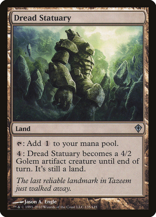 MTG Card Title: Dread Statuary WWK/135