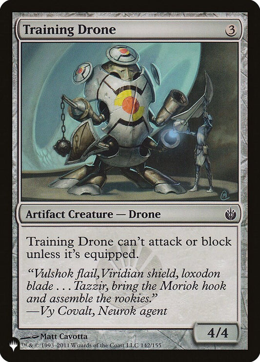 MTG Card Title: Training Drone PLST/MBS-142
