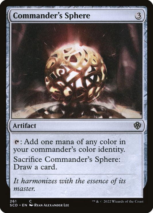 MTG Card Title: Commander's Sphere SCD/261