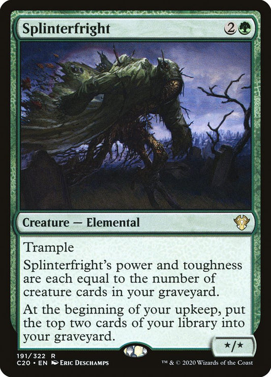 MTG Card Title: Splinterfright C20/191