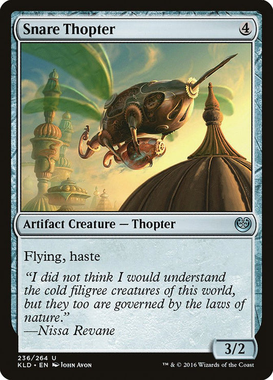 MTG Card Title: Snare Thopter KLD/236