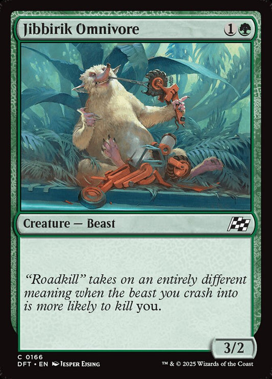 MTG Card Title: Jibbirik Omnivore DFT/166