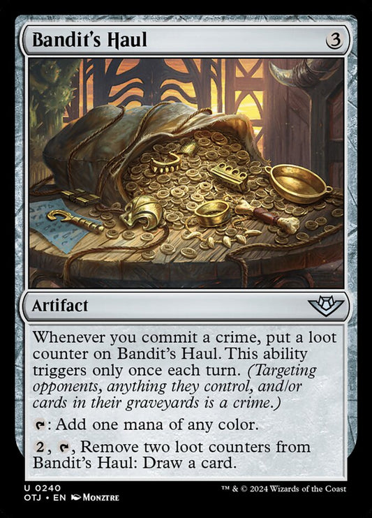 MTG Card Title: Bandit's Haul OTJ/240