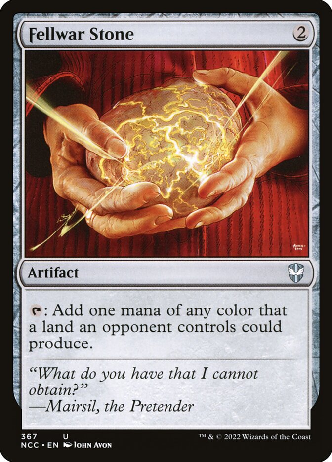 MTG Card Title: Fellwar Stone NCC/367