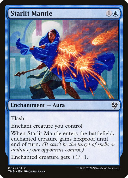 MTG Card Title: Starlit Mantle THB/67