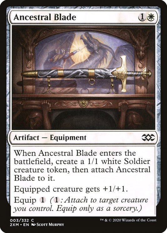 MTG Card Title: Ancestral Blade 2XM/3