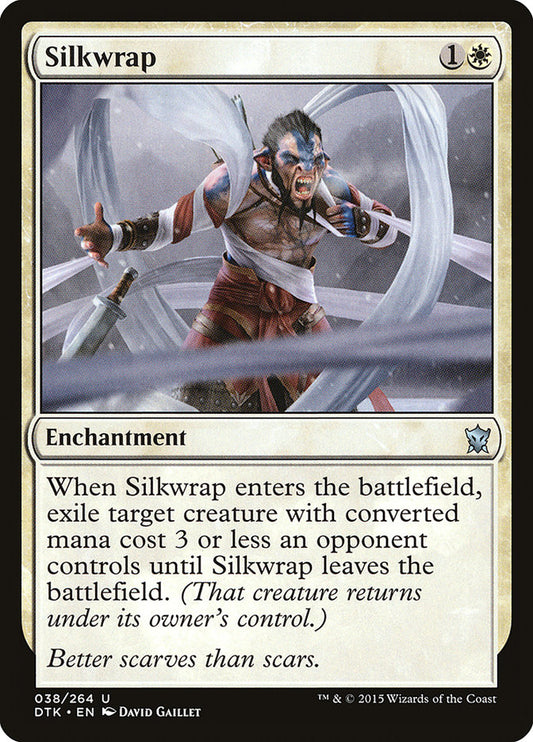 MTG Card Title: Silkwrap DTK/38