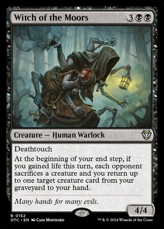 MTG Card Title: Witch of the Moors OTC/152