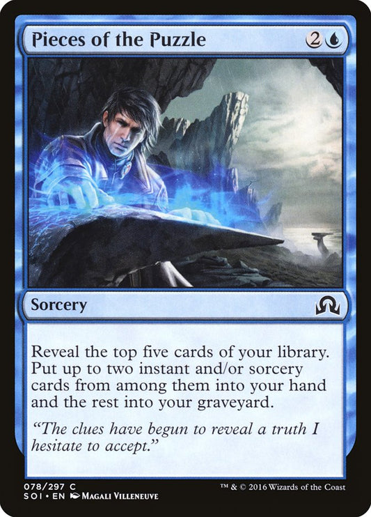 MTG Card Title: Pieces of the Puzzle SOI/78