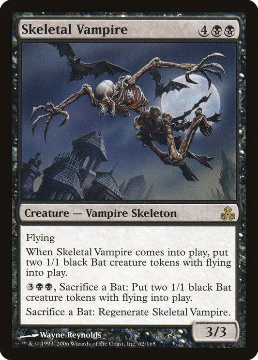 MTG Card Title: Skeletal Vampire GPT/62