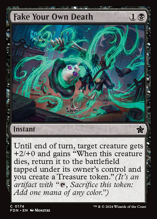 MTG Card Title: Fake Your Own Death FDN/174