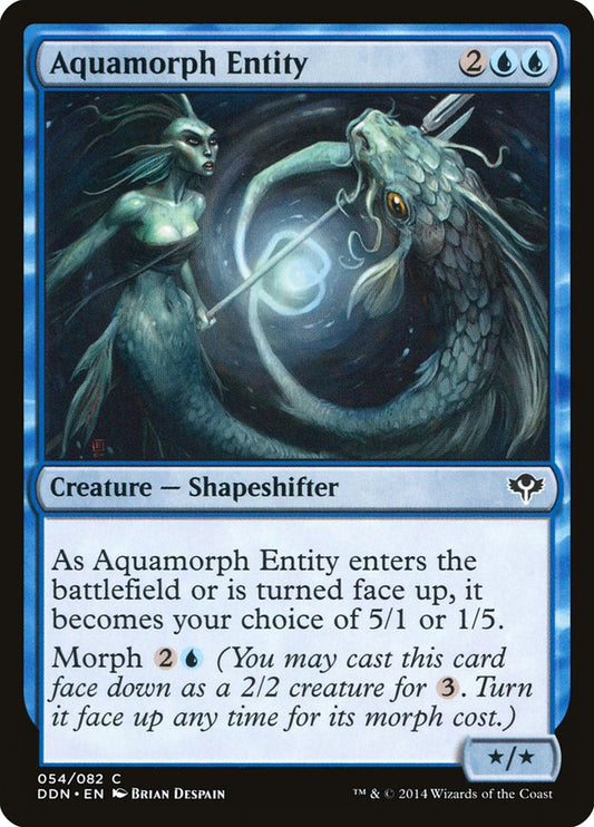 MTG Card Title: Aquamorph Entity DDN/54